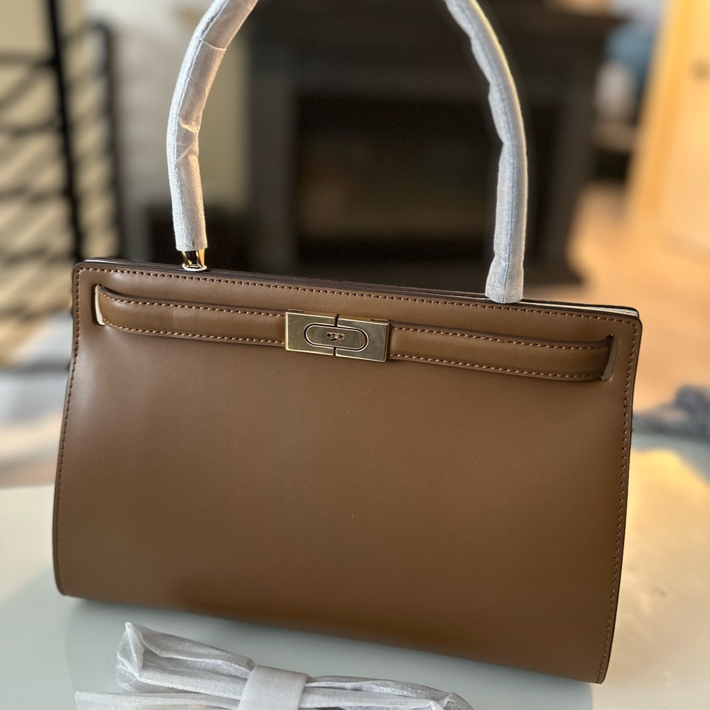 💥BRAND NEW💥 Tory Burch Lee Radziwill Petite Satchel - Picture 5 of 11